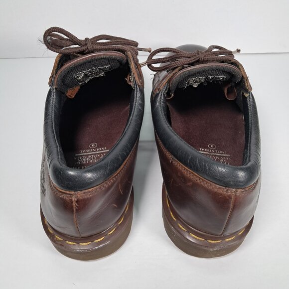 Dr Martens Vintage Oxford Shoes Men UK 9 Brown US 10 Leather 7733 England - Picture 8 of 16